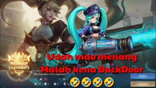 Udah mau menang Malah kena BackDoor🤣🤣🤣🤣#mlbb #mobilelegend #mobilelegends #layla #mlbbindonesia