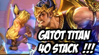 GATOT TITAN FULL STACK IMMORTAL ‼️ NGERI BANGET | COMBO TERKUAT MAGIC CHESS