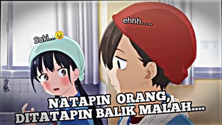 KETIKA LO DITATAPIN SAMA AYANG LO, JJ ANIME🎟️