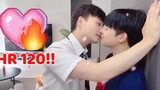 จูบแฟนเพื่อเพิ่มอัตราการเต้นของหัวใจ Heartbeat Challenge คู่รักเกย์ Lucas&Kibo BL