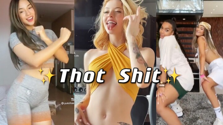 当然喜欢看辣妹跳一些像「Thot Shit」这样辣辣的舞｜dance challenge
