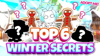 TOP 6 SECRETS in the ADOPT ME WINTER HOLIDAY Event (Roblox)