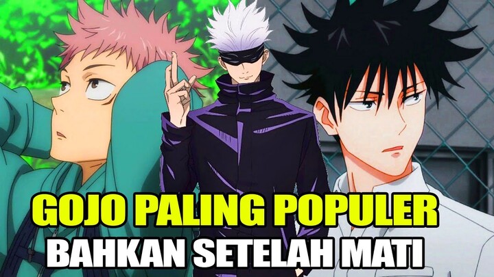 MENANG POLING !!! GOJO MENJADI LUAR BIASA POPULER DI JUJUTSU KAISEN