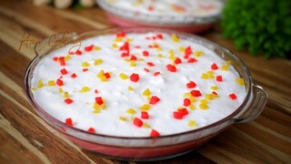 RESEP PUDING ES DOGER KELAPA MUDA  | TAKARAN SENDOK | WAJIB COBA NI COCOK BUAT ACARA KELUARGA # 99