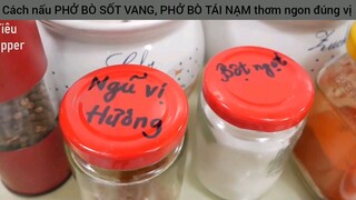 cách làm phở bò sốt vang siêu ngon hấp dẫn