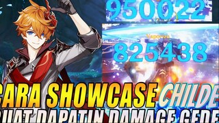 Cara Showcase Damage Childe/Tartaglia Buat Dapatin Damage Besar! - Genshin Impact Indonesia