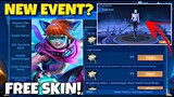 NEW EVENT! FREE SKIN MOBILE LEGENDS / NEW EVENT MOBILE LEGENDS 2021 - FREE SKIN NEW EVENT ML