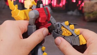 NA Five Dragons unite! Howl is here! Transformers NA H67 Howl stop motion animation