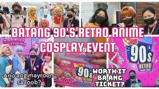 Batang 90s Retro Anime Cosplay Event (Sm Megamall) Sulit Ba?