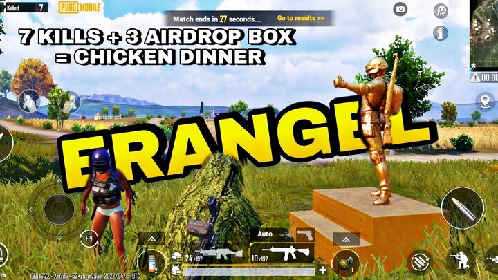 USE M16 ONLY from the VENDING MACHINE & LOOTS from AIDROP BOX will grant you 7 KILLS!!! #pubgm