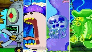 SpongeBob: Revenge of the Flying Dutchman (GBA) - All Bosses (No Damage)