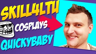 Skill4ltu cosplays QuickyBaby | World of Tanks Funny Moments