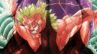 Baki 2 04: Kaori Hanayama vs. Spike, the strongest gangster fights the breath-holding devil