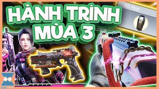 CALL OF DUTY MOBILE VN | HÀNH TRÌNH MÙA 3 CỦA ZIENG NHƯ THẾ NÀO? | Zieng Gaming