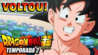 ANUNCIADO OFICIALMENTE! VOLTA DO ANIME DE DBS EM 𝟮𝟬𝟮𝟮 😱 (TOEI) DRAGON BALL SUPER