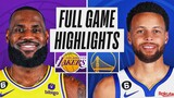 LAKERS at WARRIORS FULL GAME HIGHLIGHTS | October 17, 2022 | Lakers vs Warriors Highlights NBA 2K23