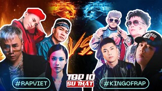 Hai Chương Trình RAP VIỆT Và KING OF RAP Có Gì Mà HOT Đến Vậy ➤ Top 10 Sự Thật Thú Vị