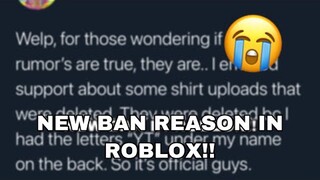 ROBLOX IS BANNING PLAYERS WITH *YT* IN THEIR USERS!
