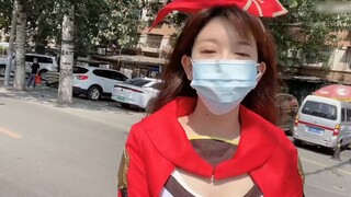 cos安柏滑长板是什么奇妙体验？新人up的万粉特辑等你签收～