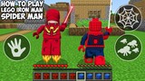 HOW TO PLAY LEGO SPIDER MAN AND IRON MAN in MINECRAFT Real Life SUPERHERO GAMEPLAY REALISTIC Movie