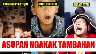 NYEMBAH PLASTIQUE, BACOTAN BOCIL FREE FIRE, DRAMA AYAM - ASUPAN NGAKAK TAMBAHAN