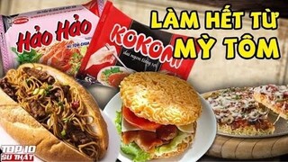 10 Món Ăn ĐỈNH CAO được Chế Biến từ MỲ TÔM - Ăn Là Nghiền ▶ Top 10 Thú Vị