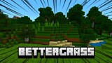 BetterGrass Texture For Mcpe | Minecraft Bedrock | W10 | 1.14.6+