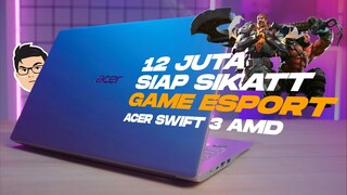 Laptop AMD MURAH!! LANCAR NGE-ESPORT!! | Review Acer Swift 3 Ryzen | Lazy Tech