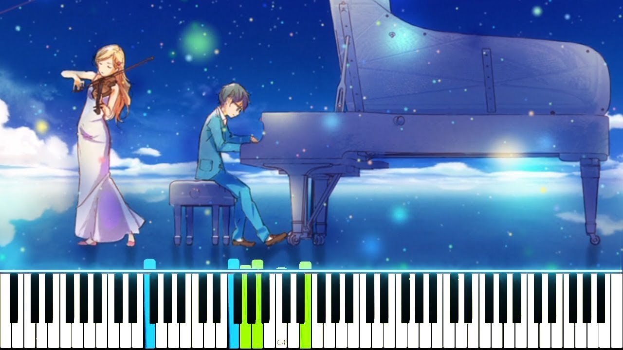 四月は君の嘘 Your Lie In April Ost My Truth Rondo Capriccioso Synthesia Piano Tutorial ピアノ Bilibili