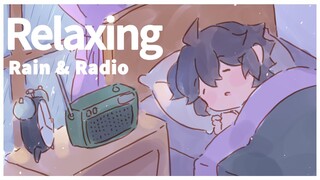 【Chit-Chat】Relaxing rain & radio podcast