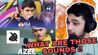 CJ 🇮🇷 | Mortal Bass  &  AZEL 🇮🇹 | DEMUTH - BEATBOX REACTION