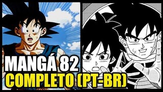 MANGÁ 82 - COMPLETO (PT-BR) GOKU LEMBROU DO BARDOCK E FOI... 😢