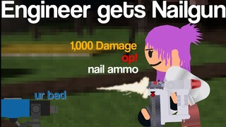 Engineer gets the Nailgun! - TDS Meme/Tower Defense Simulator