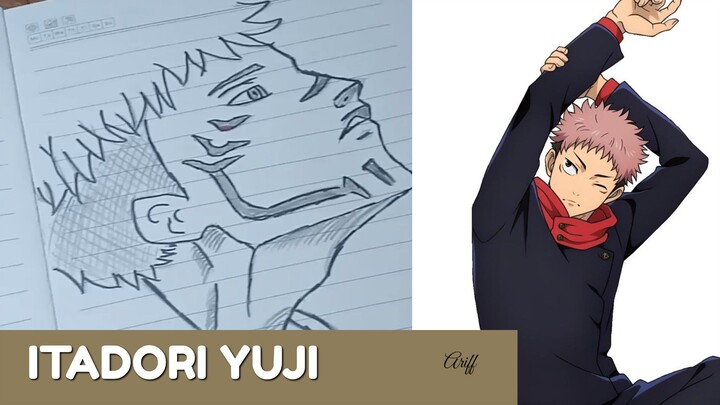 Yuji itadori Jujutsu kaisen || drawing anime