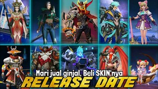 NEXT UPDATE! Tanggal Rilis SKIN/HERO BARU - Mobile Legends