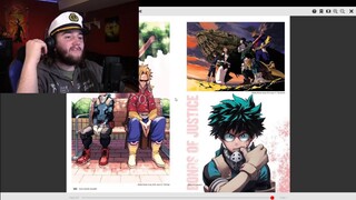 The Captain Reads the My Hero Academia Ultra Analysis Book