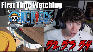 Luffy's execution, Heading to the Grand Line | One Piece Episode 52, 53 & 54 | Reaction