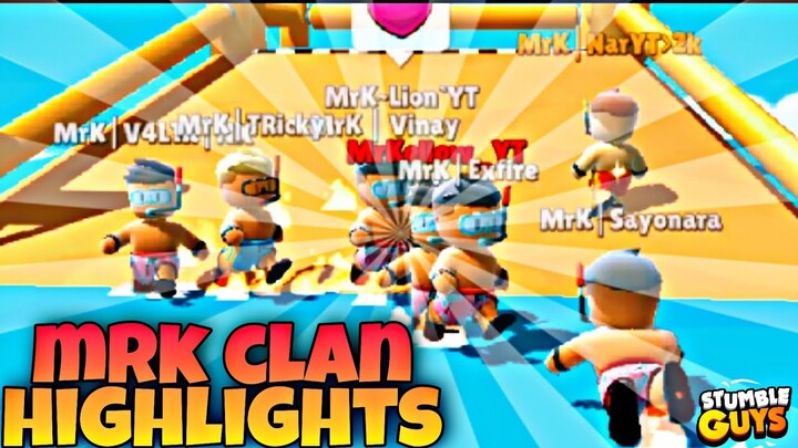 ✨ MrK Clan Highlights | Stumble Guys ✨