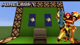 How to make Samus's helmet in Minecraft (Metroid)