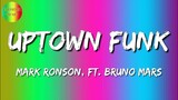 UPTOWN FUNK - Mark Ronson ft Bruno mars [ Lyrics ] HD