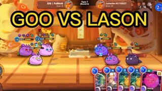 GOO VS LASON / AXIE INFINITY ORIGIN/ RRR / I WILL SURVIVE