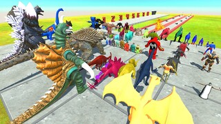 Every Unit Fire Road Challenge - Animal Revolt Battle Simulator