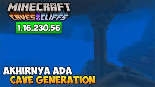 UPDATE! MCPE BETA VERSI TERBARU 1.16.230.56 - AKHIRNYA ADA CAVE GENERATION