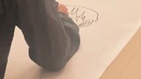 Eiichiro Oda vẽ video Luffy tại buổi ra mắt live-action Vua Hải Tặc ở Los Angeles, Mỹ