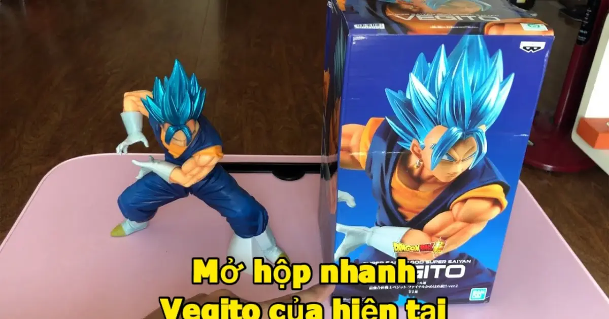 Mô hình đồ chơi  Vegito tóc xanh  Dragonball  No Box