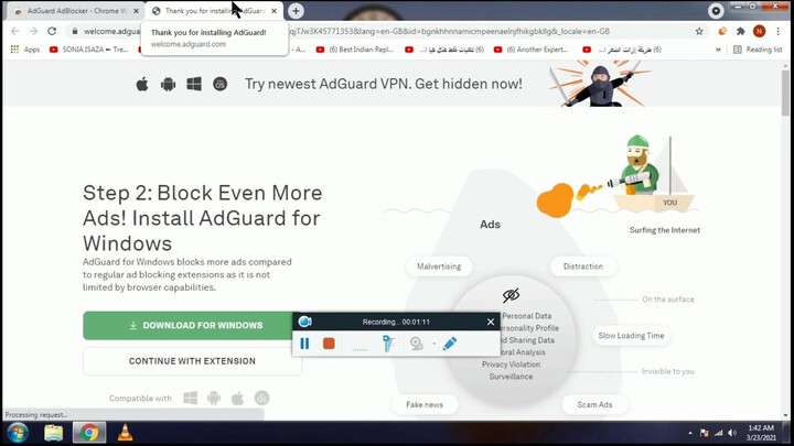 How To Install Adguard Extension For Chrome PC | How To Block Ads In Chrome | Adguard Extension