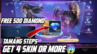 MOONTON GAVE 500 DIAMONDS IN 11 DIAMOND VAULT EVENT (PART2) MOBILE LEGENDS BANG BANG