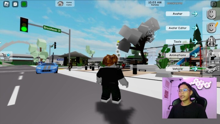 Pertama kali main game roblox !!!