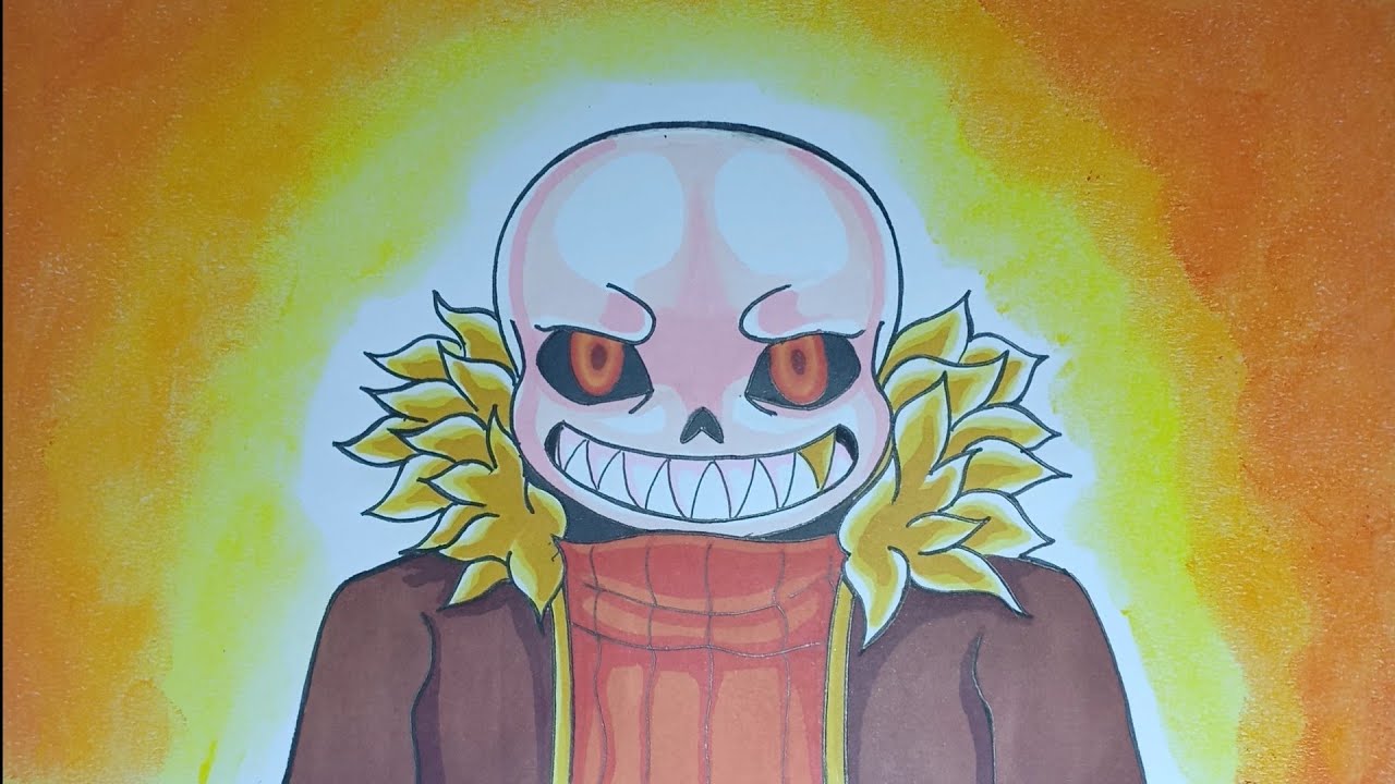 How To Draw Fell Sans Easy Cách vẽ Chân Dung Fell Sans Đơn Giản Mà ...