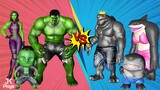 Family HULK VS Family KING SHARK (She-Hulk Episode 3)